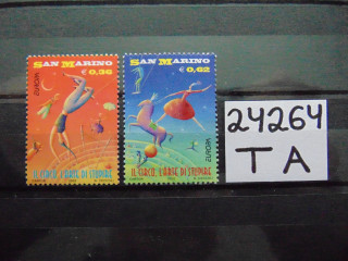 Фото марки Сан Марино серия 2002г **