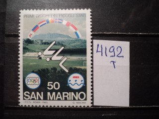 Фото марки Сан Марино 1985г **