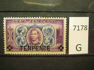 Фото марки Новая Зеландия 1944г *