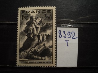 Фото марки Франция 1943г **