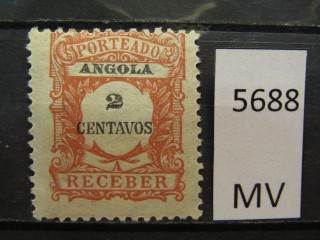 Фото марки Португальская Ангола 1921г *