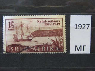 Фото марки Южная Африка 1949г