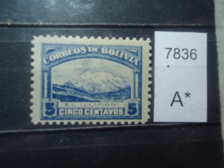 Фото марки Боливия 1916г *