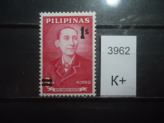Фото марки Филиппины надпечатка **