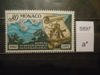 Фото марки Монако 1971г **