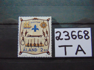 Фото марки Аландские Острова марка 1998г **