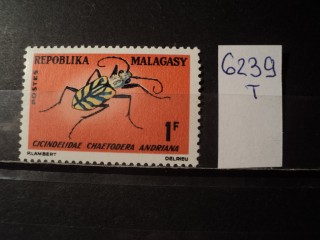 Фото марки Мадагаскар 1966г **