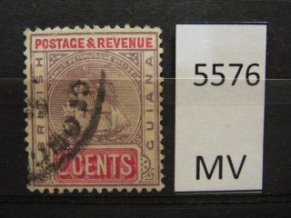 Фото марки Британская Гвиана 1900г