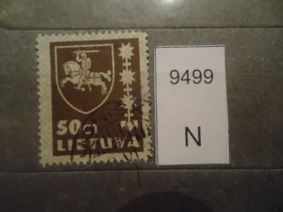 Фото марки Литва 1937г