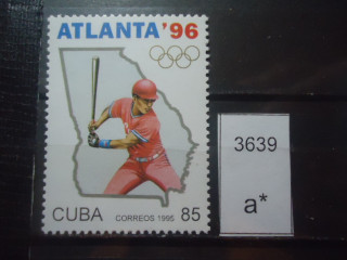 Фото марки Куба 1986г **