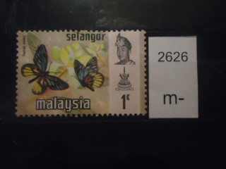 Фото марки Малайзия шт Селангор 1971г *