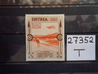 Фото марки Итальянская Эритрия 1934г *