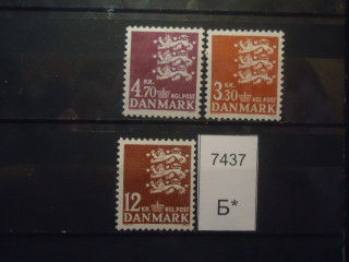 Фото марки Дания 1981г серия (7€) *