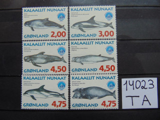 Фото марки Гренландия серия 1998г **
