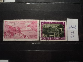 Фото марки Италия / Афганистан 1960г