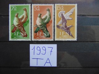 Фото марки Испанская Ифни серия 1957г **