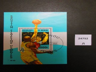 Фото марки Бенин 1996г блок