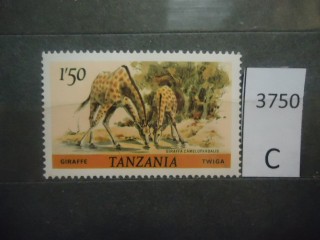 Фото марки Танзания 1980г **