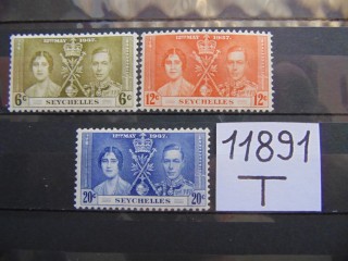 Фото марки Британские Сейшелы серия 1937г **