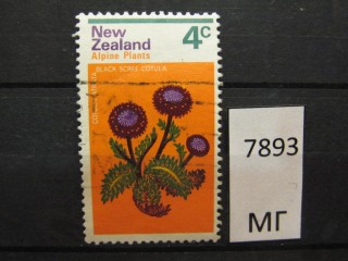 Фото марки Новая Зеландия 1972г
