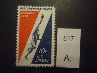 Фото марки США 1959г **