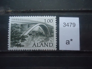 Фото марки Аландские острова 1987г **