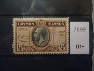 Фото марки Брит. Каймановы острова 1935г *