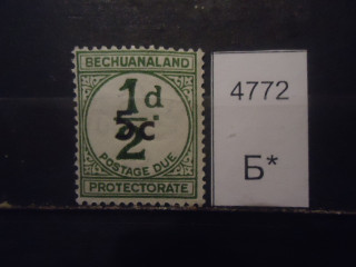 Фото марки Брит. Бечуанленд 1961г надпечатка **
