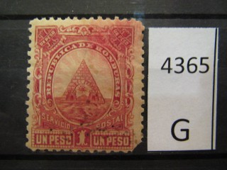 Фото марки Гондурас 1890г