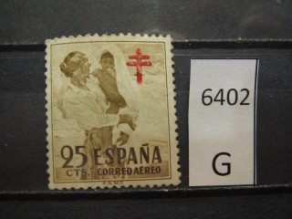 Фото марки Испания 1951г *
