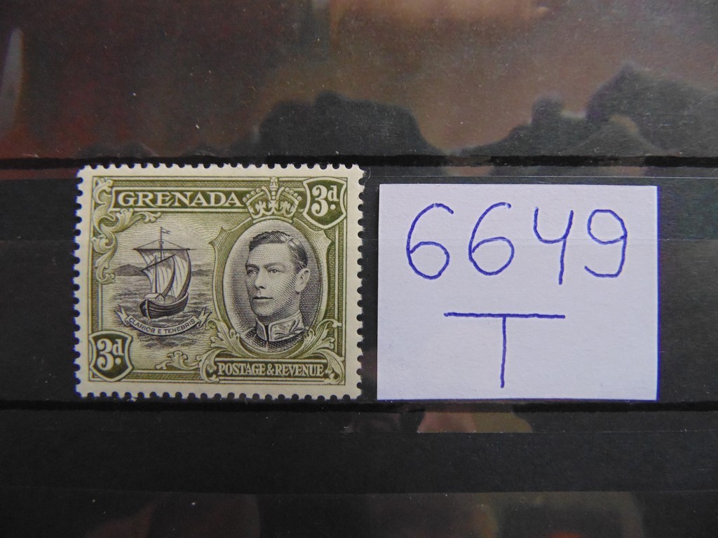 Фото марки Британская Гренада 1937г *