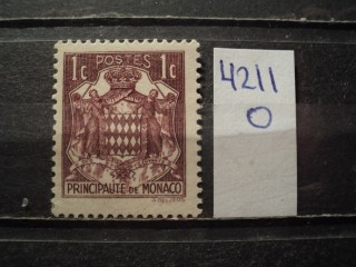 Фото марки Монако 1937г *