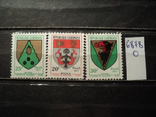 Фото марки Габон серия 1971г *