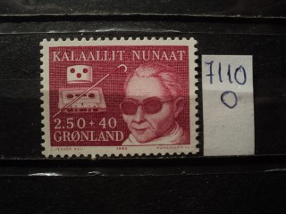 Фото марки Гренландия 1983г **