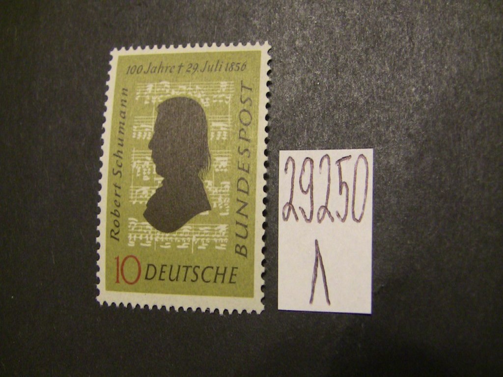 Фото марки Германия ФРГ 1956г **