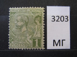 Фото марки Монако 1891г *