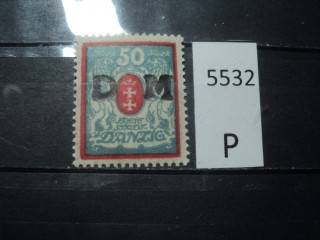 Фото марки Герман. Данциг 1922г **
