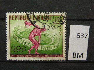 Фото марки Гаити 1960г