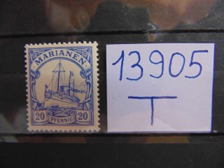 Фото марки Германские Марианские острова 1901г **