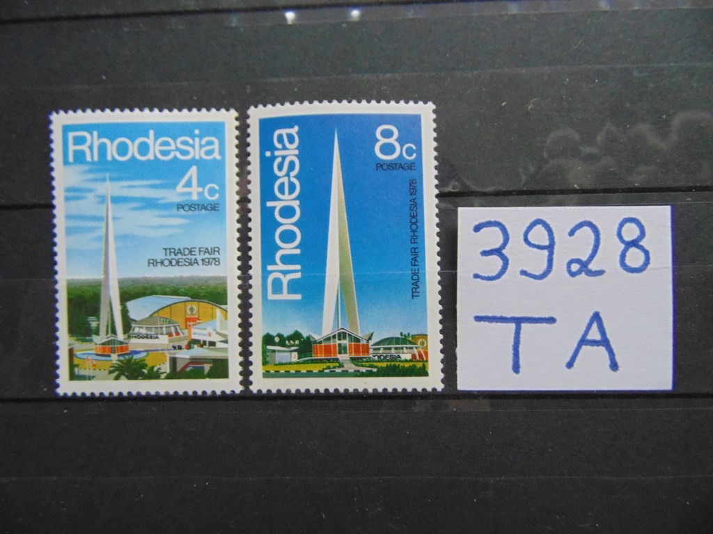 Фото марки Родезия серия 1978г **