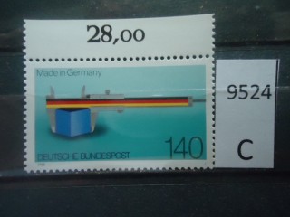 Фото марки Германия ФРГ 1988г **