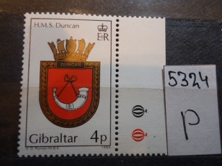 Фото марки Гибралтар **