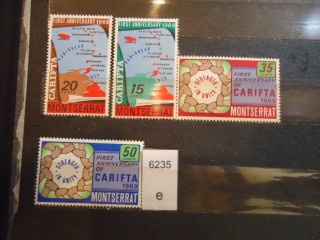 Фото марки Брит. Монсеррат 1969г *