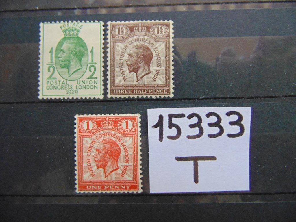 Фото марки Великобритания 1929г *
