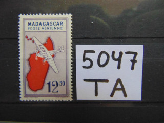 Фото марки Французский Мадагаскар 1942г **