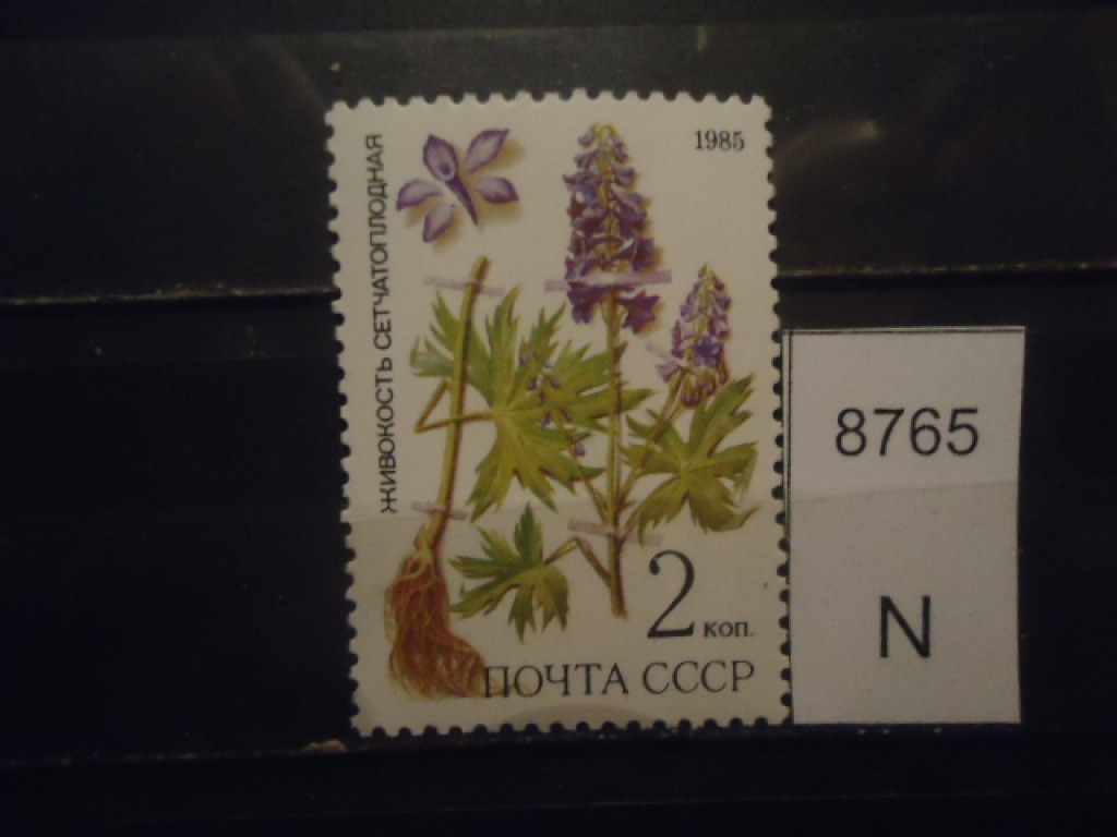 Фото марки СССР 1985г **