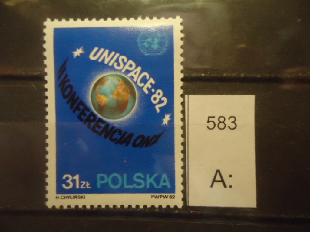 Фото марки Польша 1982г **