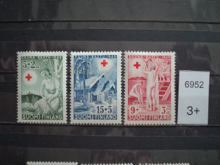 Фото марки Финляндия 1949г *