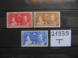 Фото марки Британский Бечуанленд серия 1937г **