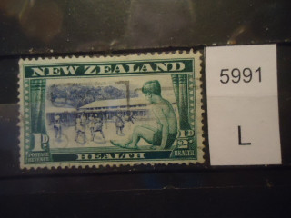 Фото марки Новая Зеландия 1948г